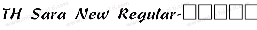 TH Sara New Regular字体转换